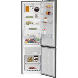 Beko B1RCNA404G titánszürke alulfagyasztós hűtőszekrény
