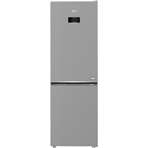 Beko B3RCNA364HXB1 ezüst, alulfagyasztós, Hűtő:210L, Fagyasztó:106L, hűtőszekrény