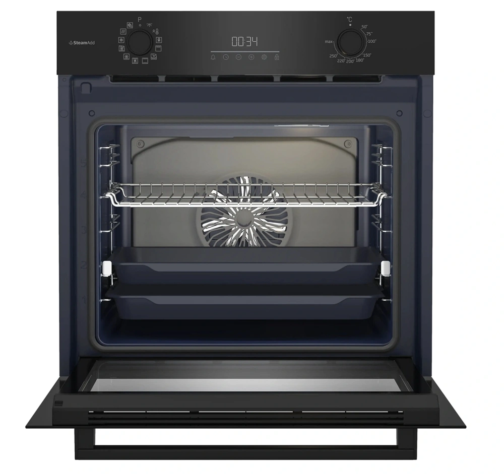 Beko BBIS17300BCS fekete, beépíthető, sütőtér: 72L, légkeverés, sütő (Újszerű)