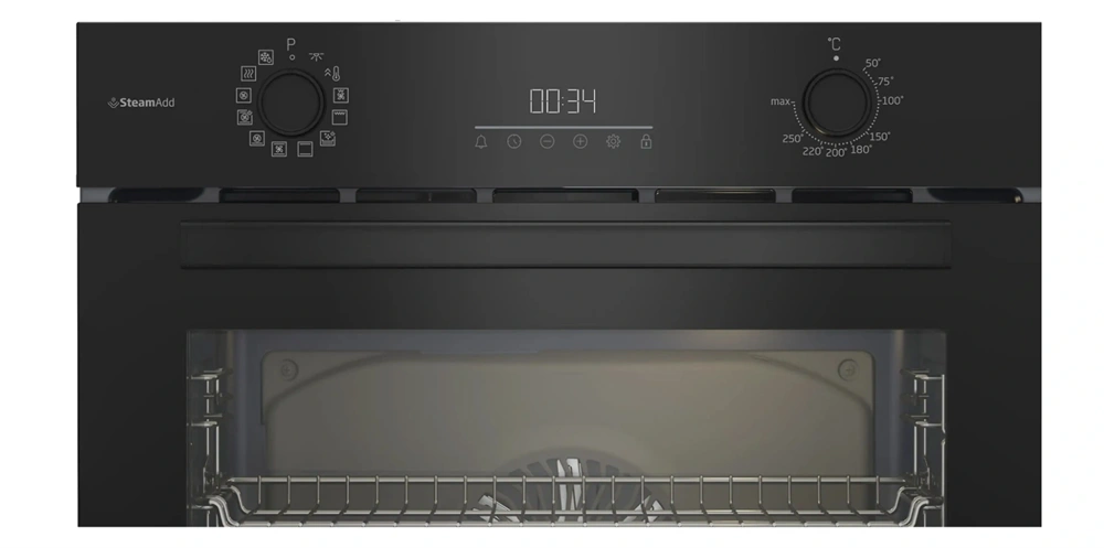 Beko BBIS17300BCS fekete, beépíthető, sütőtér: 72L, légkeverés, sütő (Újszerű)