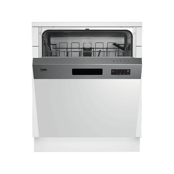 Beko BDSN153E3X beépíthető 13 terítékes mosogatógép