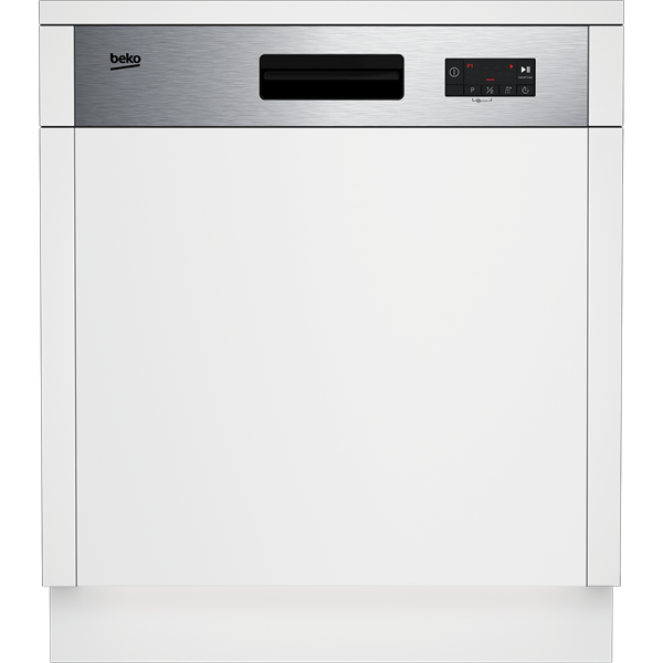 Beko BDSN153E3X beépíthető 13 terítékes mosogatógép