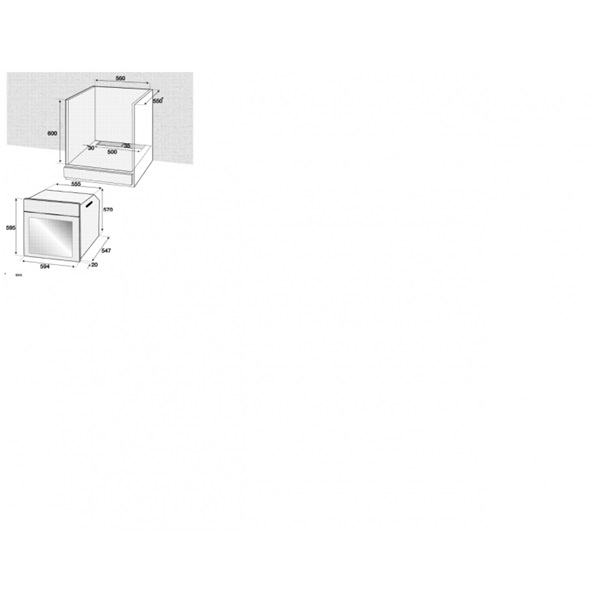 Beko BIE 22300 XP inox beépíthető sütő