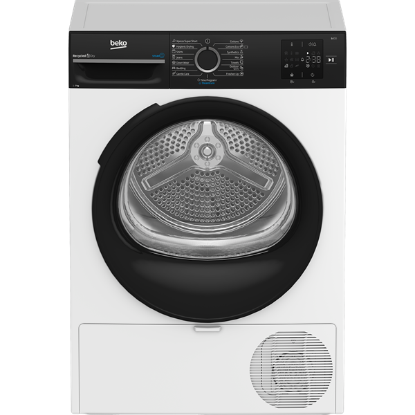 Beko BM3T37239WBB fehér, 7 kg, hőszivattyús, szárítógép (Újszerű)