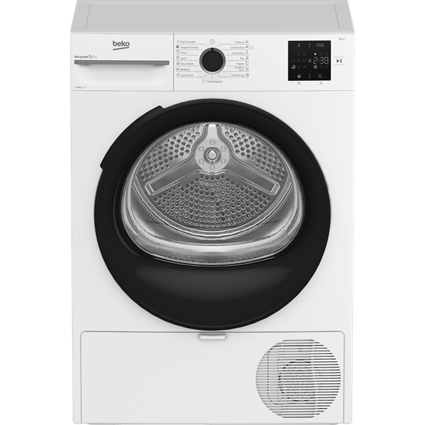 Beko BM3T38230W 8 kg hőszivattyús szárítógép