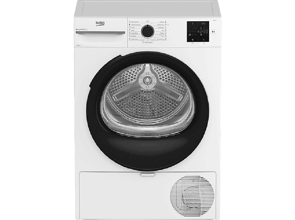 Beko BM3T38230W fehér, 8 kg, hőszivattyús, szárítógép