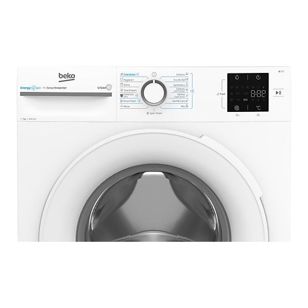 Beko BM3WFSU37013WW fehér,  elöltöltős, max 1000ford, 7kg,  mosógép