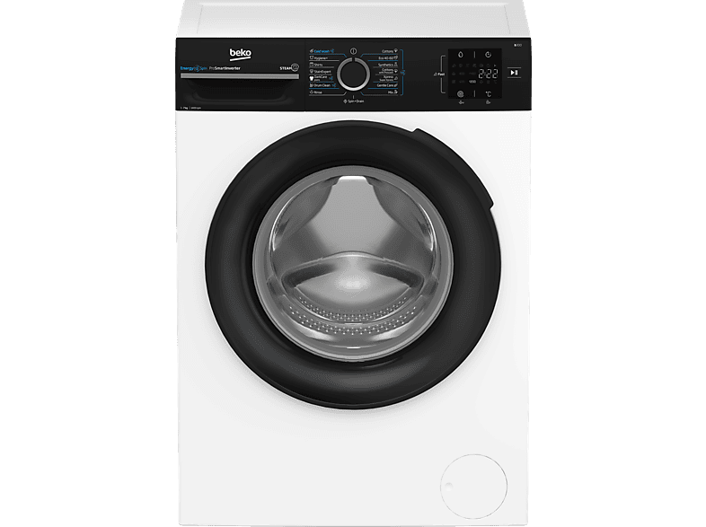 Beko BM3WFSU37413WPBB1 fehér, elöltöltős, keskeny, max.1400ford., 7 kg, mosógép
