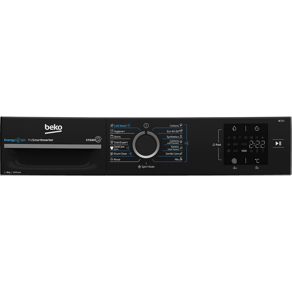 Beko BM3WFSU38213WPBB fehér, elöltöltős, max.1200ford., 8 kg, mosógép