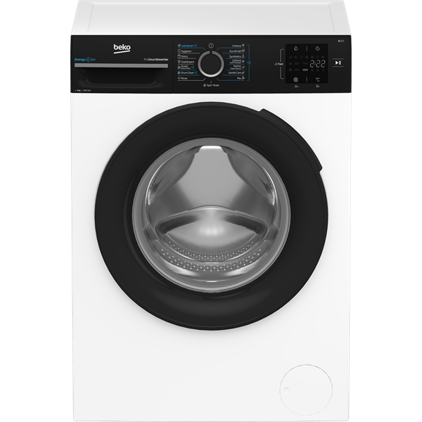 Beko BM3WFSU39413WPBB fehér, elöltöltős, max.1400ford., 9 kg, mosógép (Újszerű)