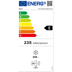Beko CF316EWN fagyasztóláda