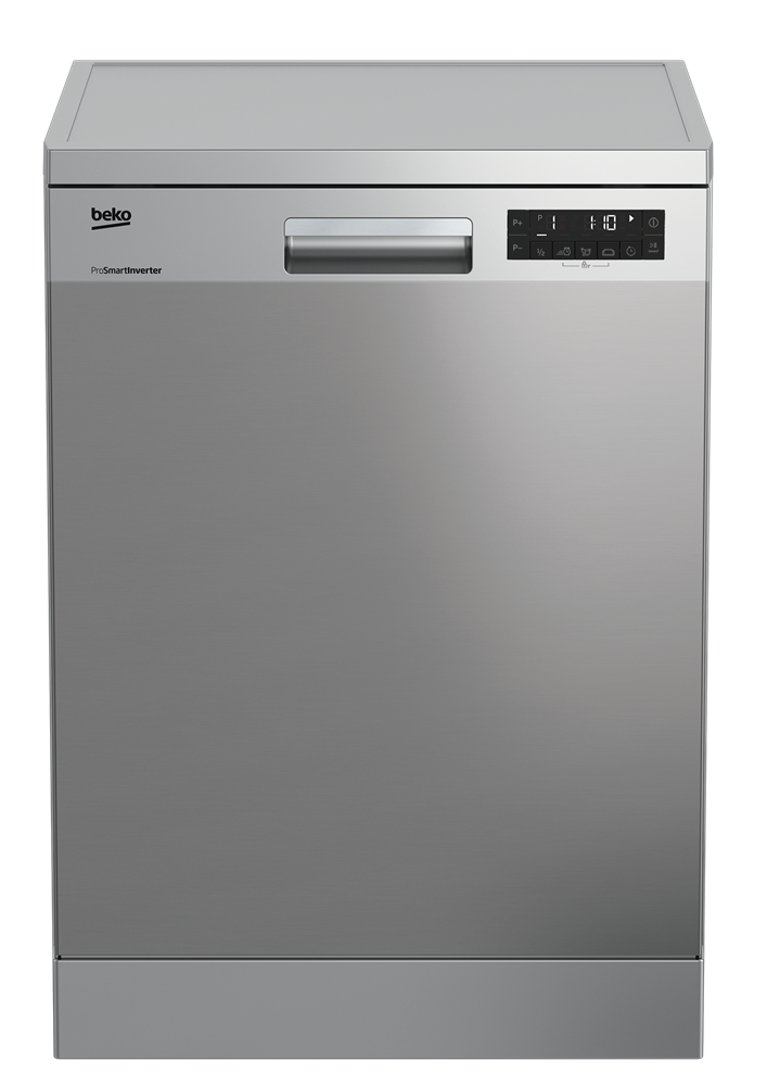 Beko DFN-26420 X inox, programok száma: 6, szabadonálló, 14 terítékes mosogatógép 
