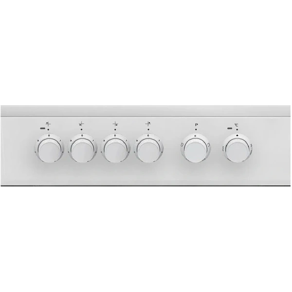 Beko FSM57000GW fehér, szabadonálló, kerámialapos, elektromos, főzőzóna: 4, sütő:55L, grill, tűzhely (Újszerű)