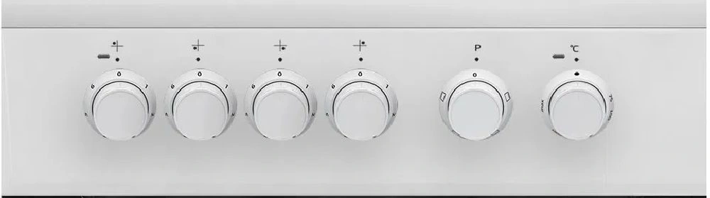 Beko FSM57000GW fehér, szabadonálló, kerámialapos, elektromos, főzőzóna: 4, sütő:55L, grill, tűzhely (Újszerű)