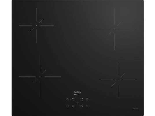 Beko HII64400QT fekete, beépíthető, indukciós, főzőzóna:4, beépíthető méret:56cm, főzőlap