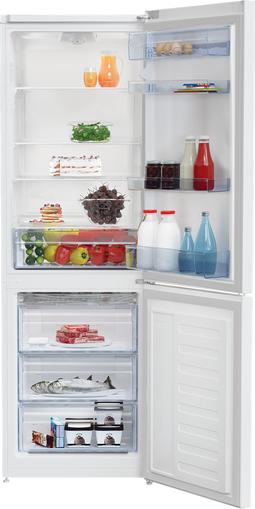 Beko RCSA330K30WN alulfagyasztós hűtőszekrény