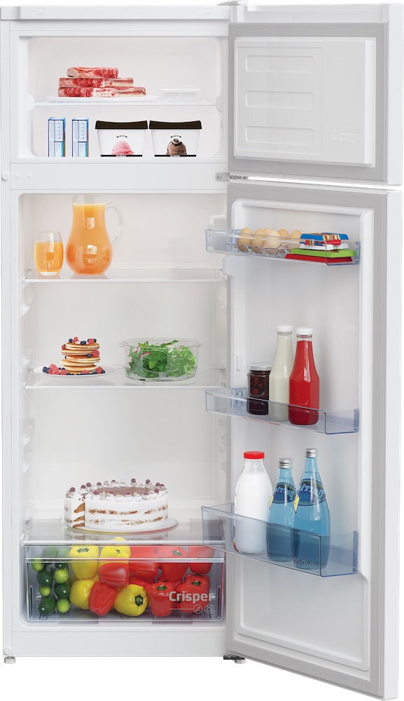 Beko RDSA240K40WN, felülfagyasztós, Hűtő:177L, Fagyasztó:46L, hűtőszekrény