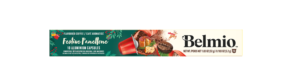 Belmio Festive Panettone Nespresso kompatibilis 10 db kapszula