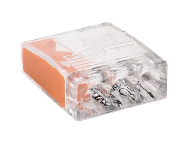 Bemko E00-PM23-100 3-as, max. 2,5mm2, 100db/csomag  vezetékösszekötő