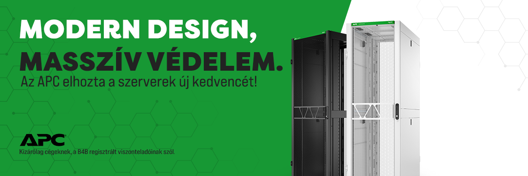 Bemutatkozik az új APC NetShelter SX Gen2 rack szekrény család