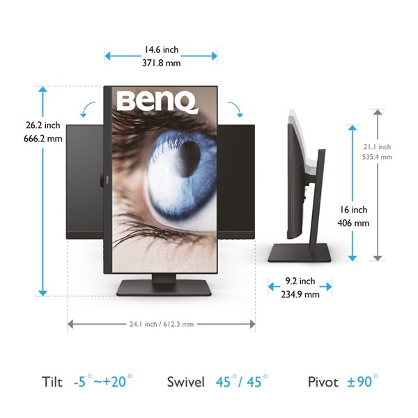 BenQ 27" GW2785TC FHD IPS VGA/USB-C/HDMI/DP monitor