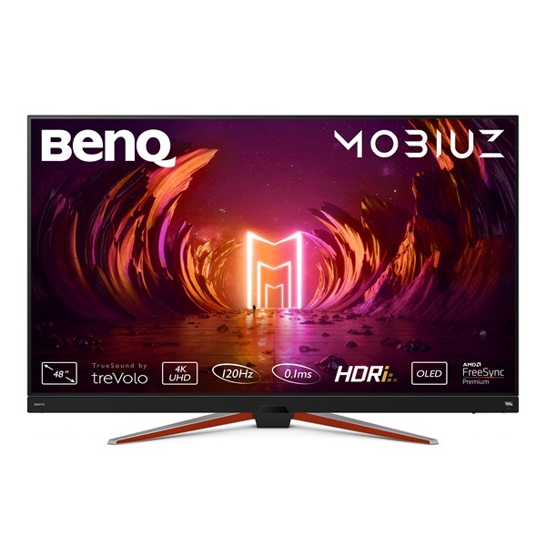 BenQ 48" EX480UZ UHD IPS 120Hz USB-C/HDMI/USB-A/DP monitor