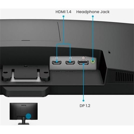 Benq 23,8" GW2490 FHD IPS 100Hz HDMI/DP fekete monitor