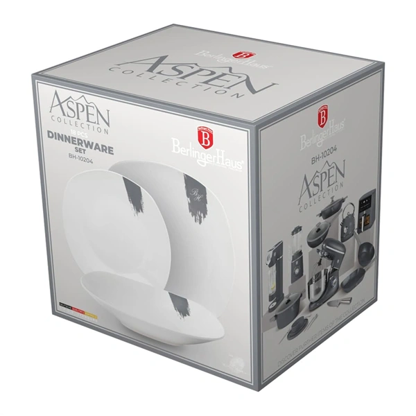 Berlinger Haus BH/10204 18 részes szürke étkészlet