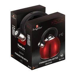 Berlinger Haus BH/1074NO-2 Metallic Line Burgundy Edition 3 L teáskanna
