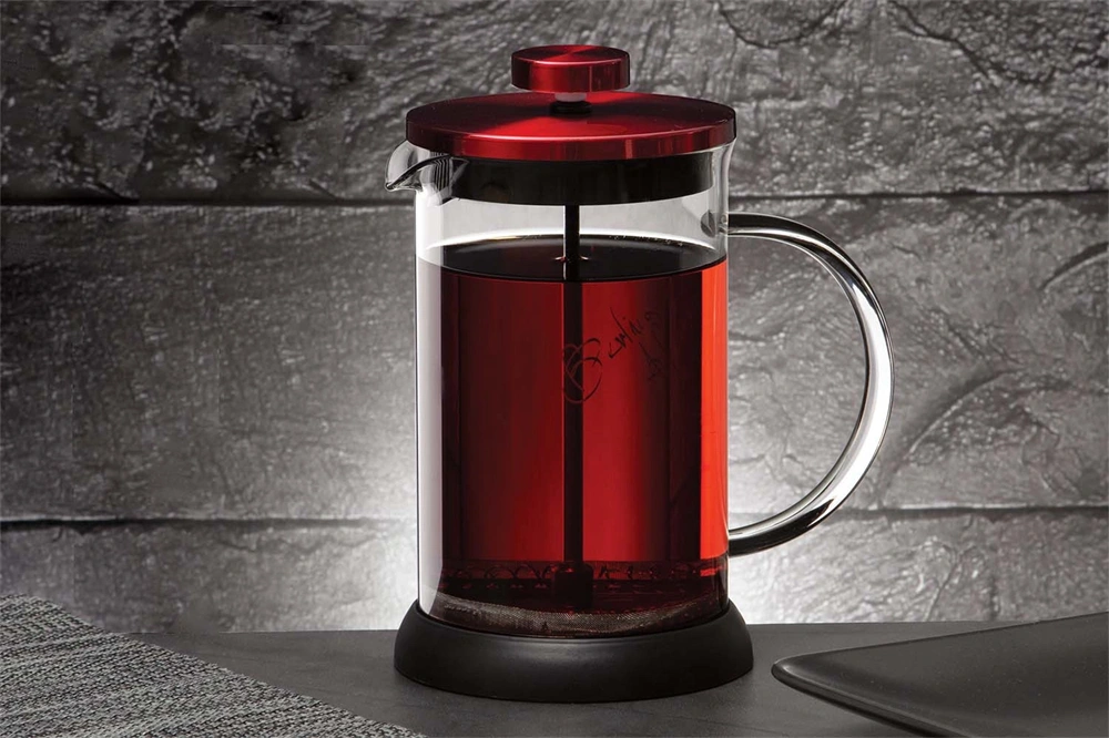 Berlinger Haus BH/1498 800 ml burgundy dugattyús kávé- és teafőző