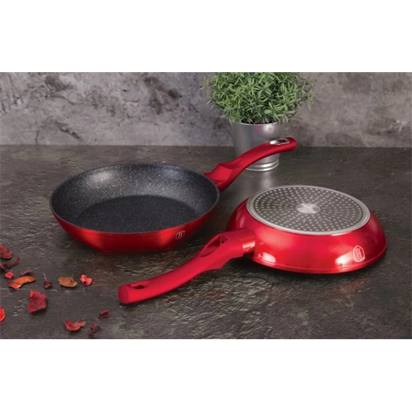 Berlinger Haus BH/1612NF 2 részes burgundy serpenyő szett