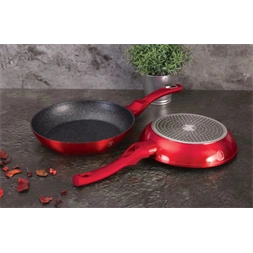 Berlinger Haus BH/1612NF 2 részes burgundy serpenyő szett