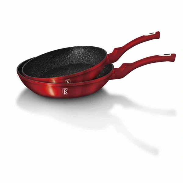 Berlinger Haus BH/1612NF 2 részes burgundy serpenyő szett