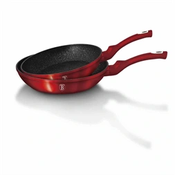 Berlinger Haus BH/1612NF 2 részes burgundy serpenyő szett