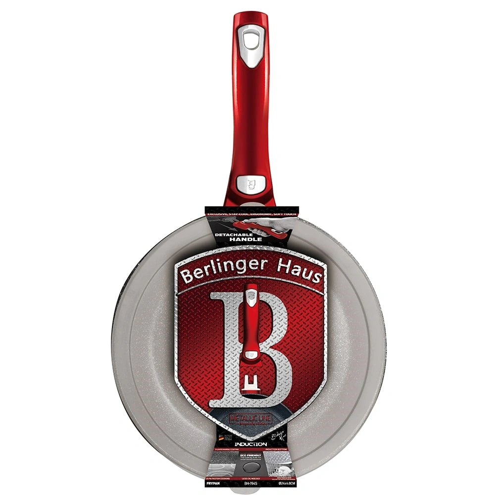 Berlinger Haus BH/1946 Metallic Line Burgundy Edition 28 cm levehető nyéllel, serpenyő