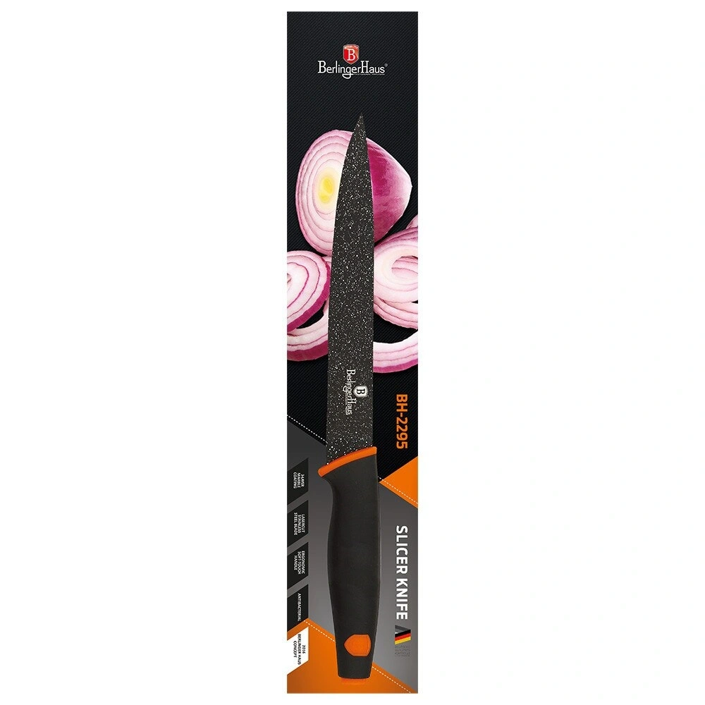 Berlinger Haus BH/2295 fekete 20 cm szeletelő kés