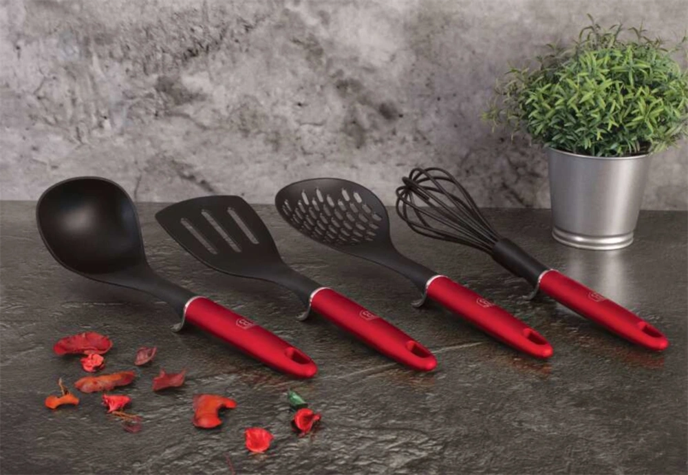 Berlinger Haus BH/6235N burgundi 4 részes konyhai eszközkészlet