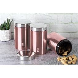 Berlinger Haus BH/6270 rózsaszín 3 részes tároló szett