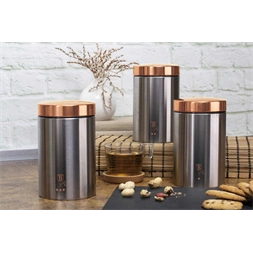 Berlinger Haus BH/6273 szürke 3 részes tároló szett