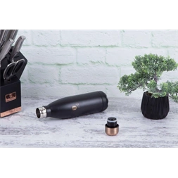 Berlinger Haus BH/6400A  0,5L, fekete- rózsaarany palack alakú termosz