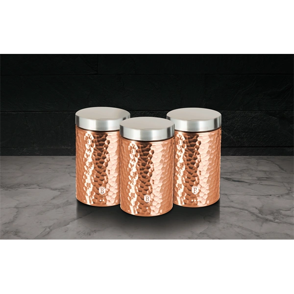 Berlinger Haus BH/6727 rózsaarany 3 részes tároló szett