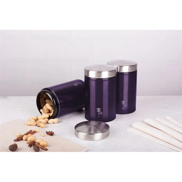 Berlinger Haus BH/6827 lila 3 részes tároló szett