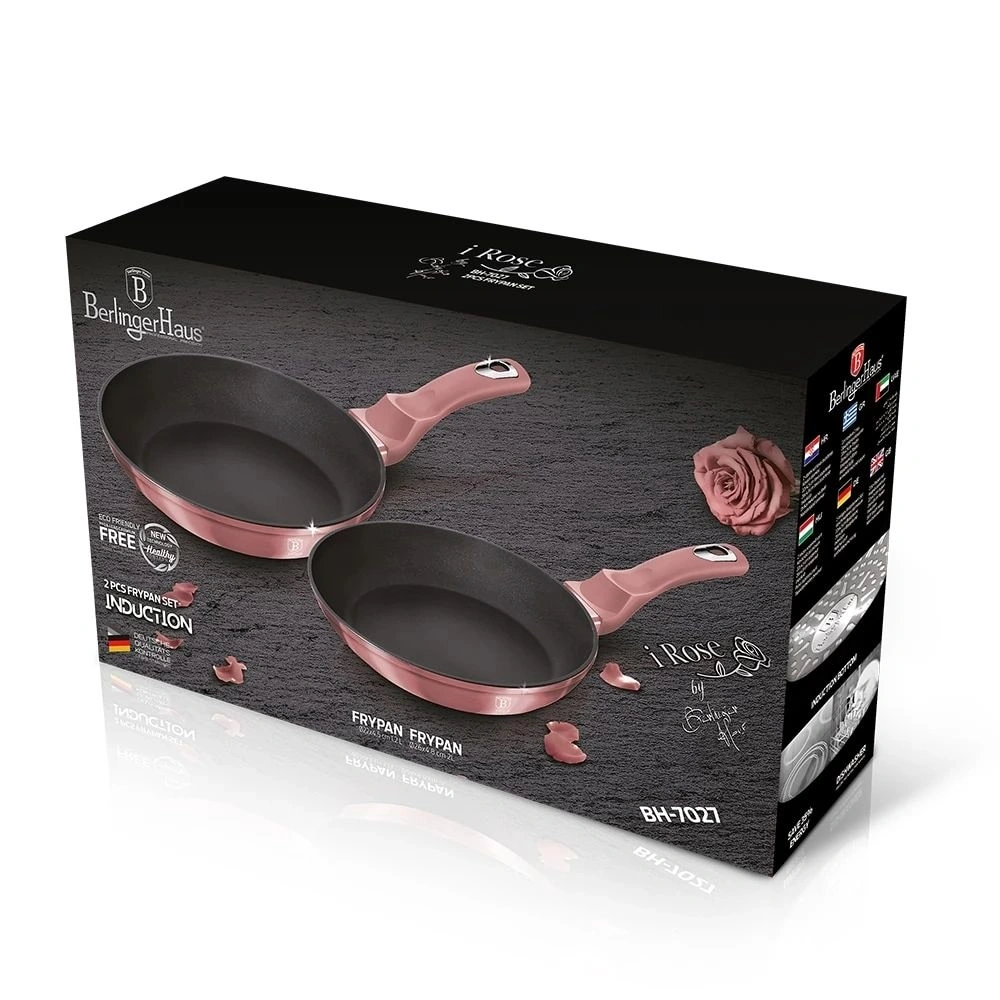 Berlinger Haus BH/7027 I-Rose Collection 2 részes serpenyő szett