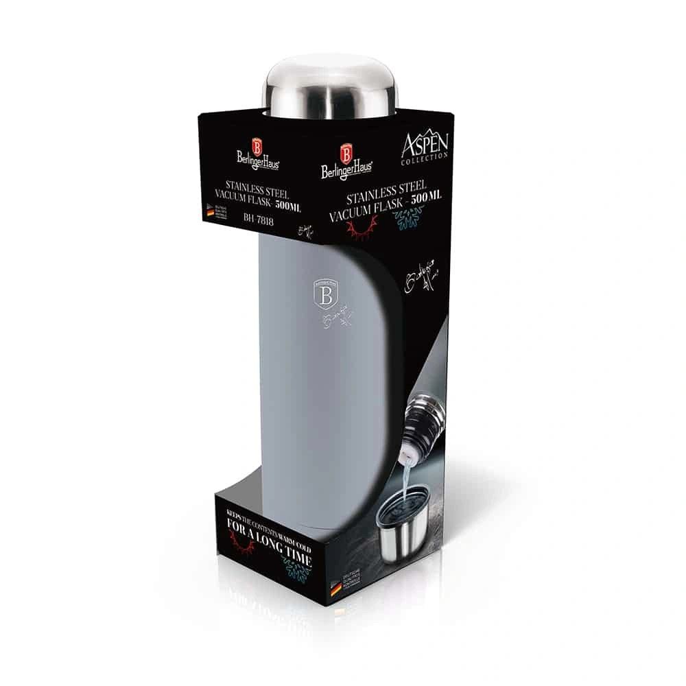 Berlinger Haus BH/7820 1,0L matt szürke termosz