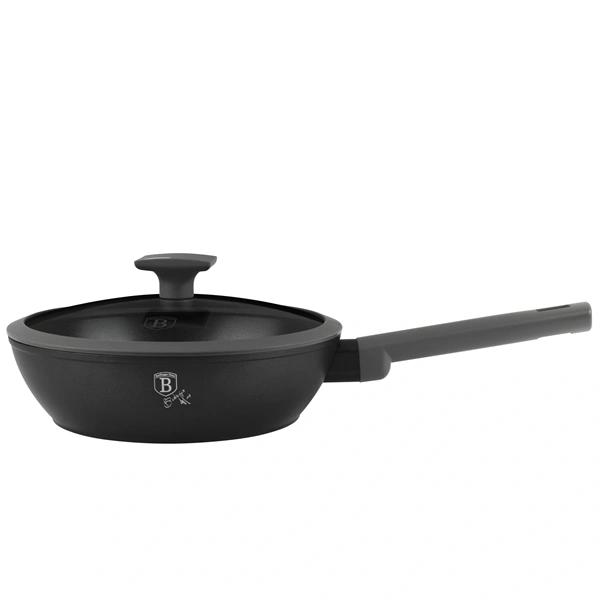 Berlinger Haus BH/8122 Antracit Collection 24 cm fedővel mély serpenyő