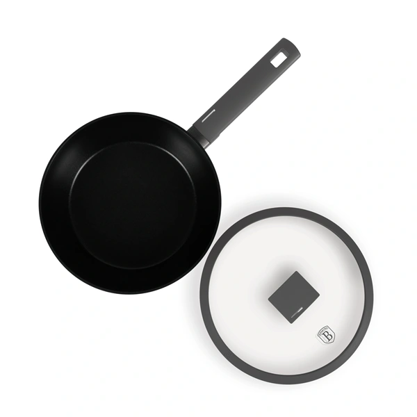 Berlinger Haus BH/8122 Antracit Collection 24 cm fedővel mély serpenyő