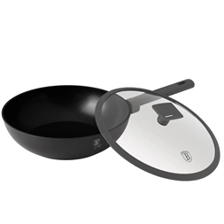 Berlinger Haus BH/8124 Antracit Collection 28 cm wok serpenyő fedővel