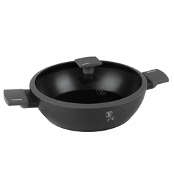 Berlinger Haus BH/8129 4,2L Antracit Collection 30 cm fedővel alacsony lábas