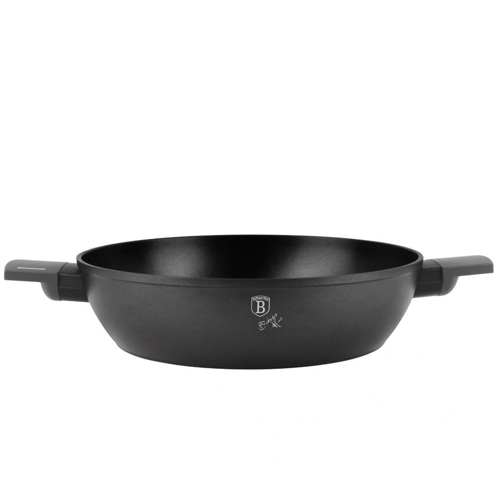 Berlinger Haus BH/8129 4,2L Antracit Collection 30 cm fedővel alacsony lábas
