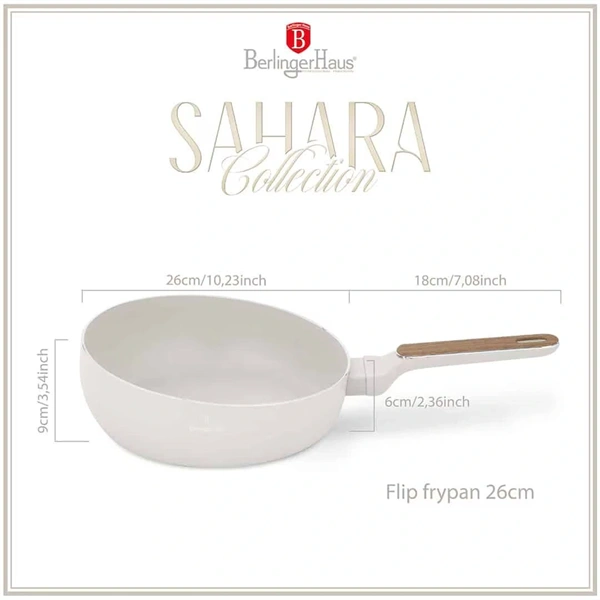 Berlinger Haus BH/8313 Sahara Nordic Collection 26 cm-es flip serpenyő